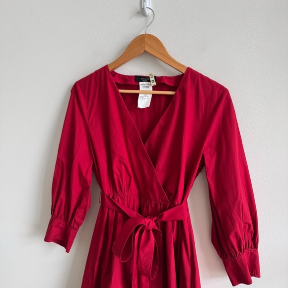 MAXMARA • Faita Shirt Dress in Cherry - Picture 5 of 16